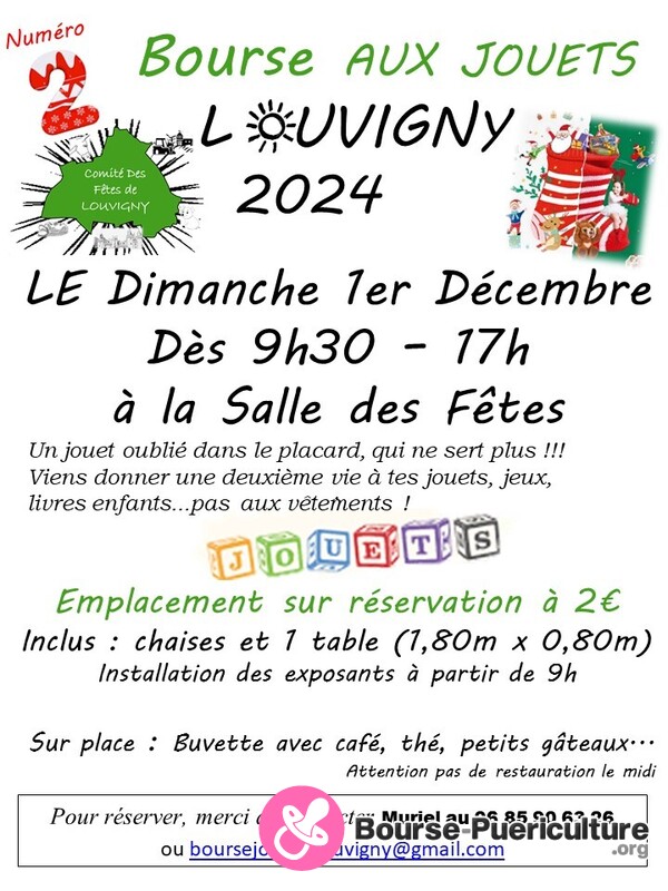 2eme bourse aux jouets de Louvigny