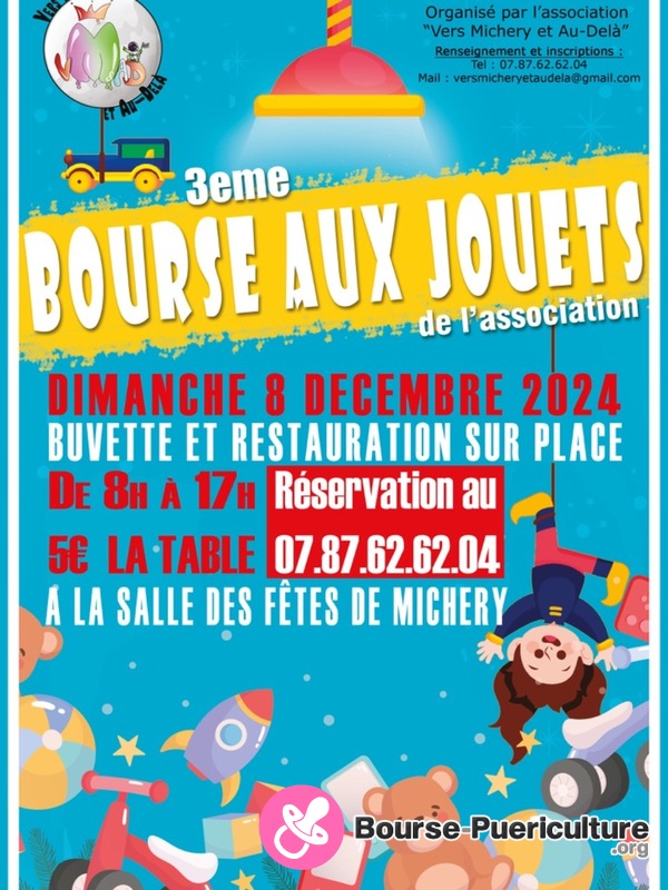 3 eme bourse aux jouets de michery