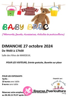 Photo de la bourse puericulture Babybroc