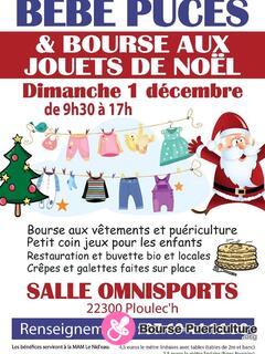 Photo de la bourse puericulture bébé puces ( 0-16ans) de NOEL , bourse aux jouets etc..