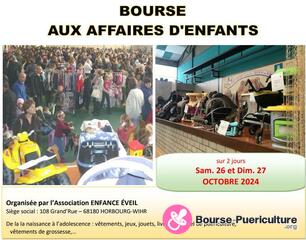 Photo de la bourse puericulture Bourse aux affaires d'enfant