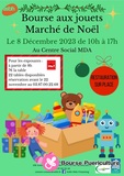 Bourse au jouets et marché de Noel