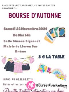 Photo de la bourse puericulture Bourse d'automne