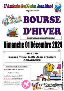 Photo de la bourse puericulture Bourse d'hiver