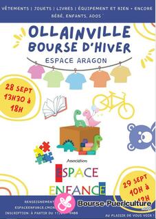 Photo de la bourse puericulture Bourse d'hiver de l'association Espace Enfance