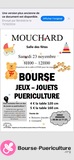 Photo Bourse jeux, jouets, puériculture à Mouchard