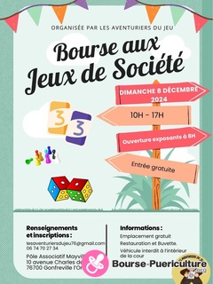 Bourse aux jeux de société