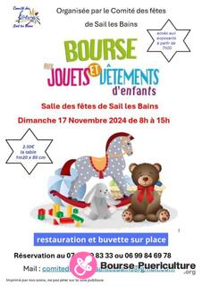 Photo de la bourse puericulture Bourse aux jouet et vêtements d'enfants