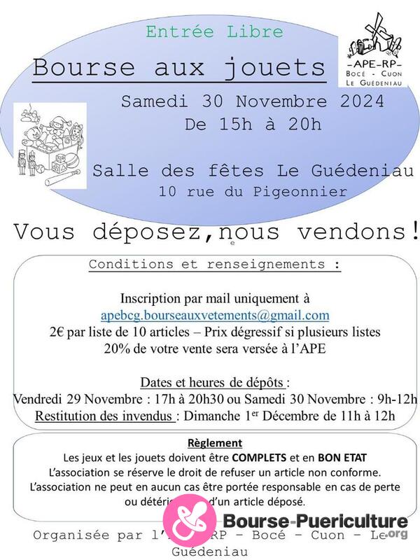 Bourse aux jouets