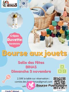 Photo de la bourse puericulture Bourse aux jouets