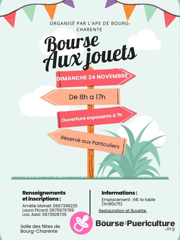 Bourse aux jouets