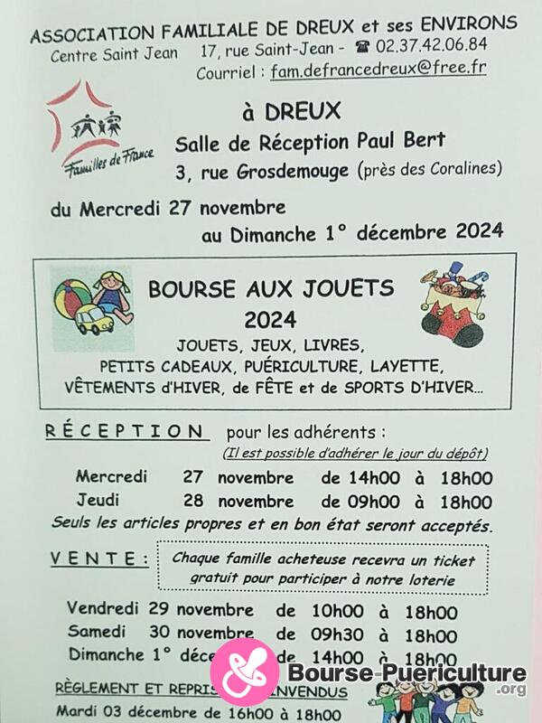 Bourse aux jouets