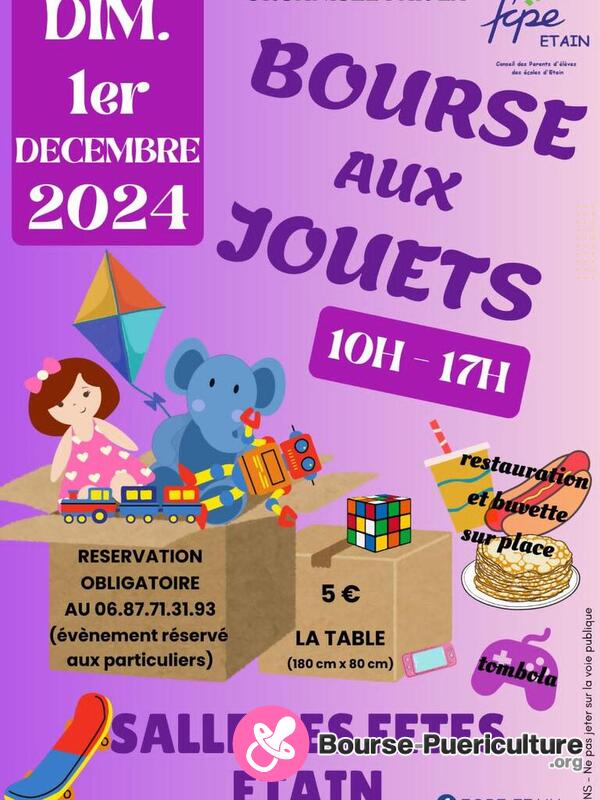 Bourse aux jouets