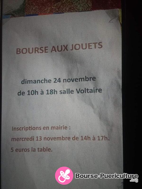 Bourse aux jouets