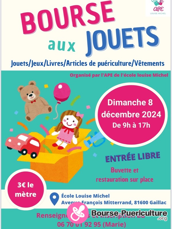 Bourse aux jouets