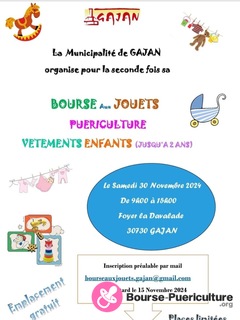 Photo de la bourse puericulture Bourse aux jouets