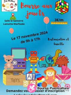 Photo de la bourse puericulture Bourse aux jouets