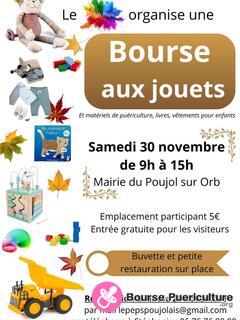 Photo de la bourse puericulture Bourse aux jouets