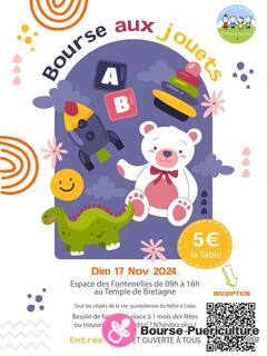 Photo de la bourse puericulture Bourse aux jouets