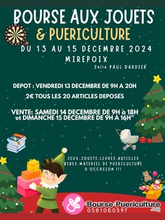 Photo de la bourse puericulture Bourse aux jouets