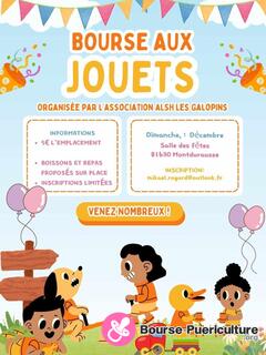 Photo de la bourse puericulture Bourse aux jouets