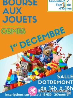 Photo de la bourse puericulture Bourse aux jouets