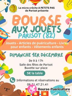 Photo de la bourse puericulture Bourse aux jouets