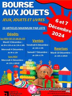 Photo de la bourse puericulture Bourse aux jouets