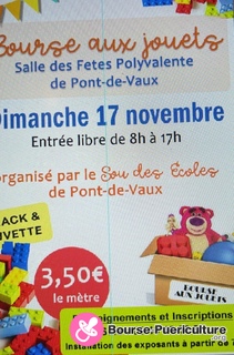 Photo de la bourse puericulture Bourse aux jouets