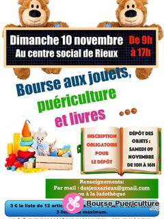 Photo de la bourse puericulture Bourse aux jouets