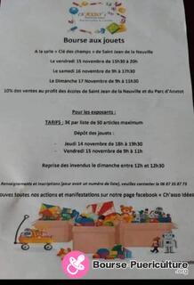 Photo de la bourse puericulture Bourse aux Jouets