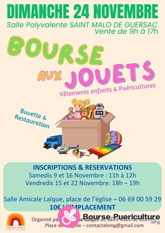 Bourse aux jouets