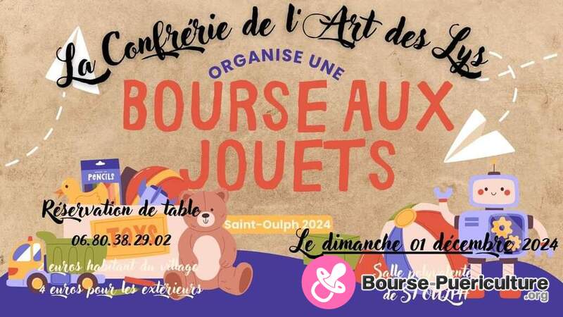 Bourse aux jouets