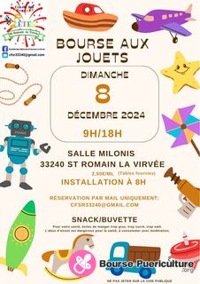 Photo de la bourse puericulture Bourse aux jouets