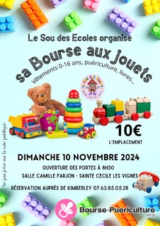 Photo de la bourse puericulture Bourse aux jouets