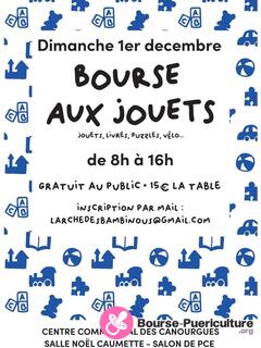 Photo de la bourse puericulture Bourse aux jouets