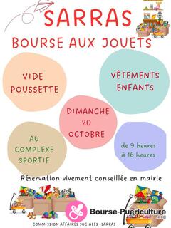 Photo de la bourse puericulture Bourse aux jouets