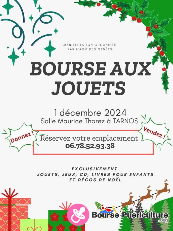 Bourse aux jouets