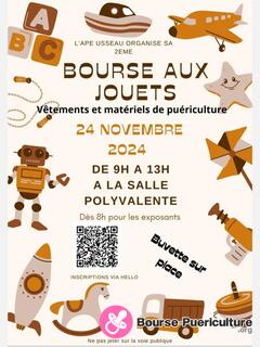 Photo de la bourse puericulture Bourse aux jouets