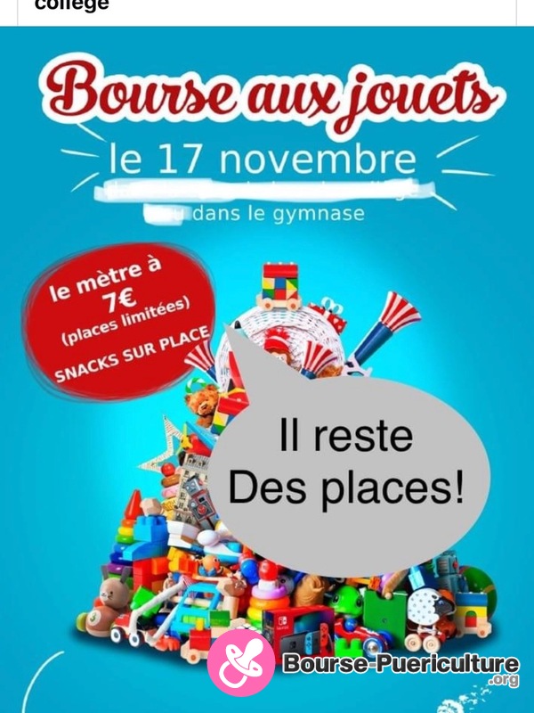 Bourse aux jouets