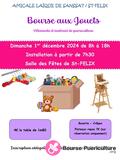 Bourse aux jouets Amicale Laïque Sanssat St felix