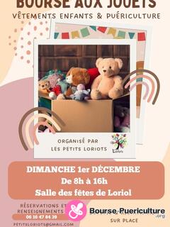 Photo de la bourse puericulture Bourse aux jouets, article puériculture, vêtements enfants