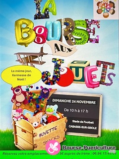 Photo de la bourse puericulture Bourse aux jouets association Cabass’kids