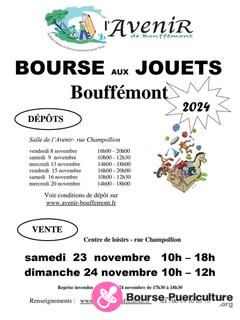 Photo de la bourse puericulture Bourse aux jouets Bouffemont 2024