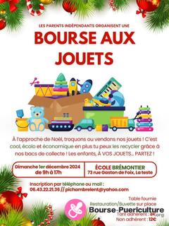 Photo de la bourse puericulture Bourse aux jouets Brémontier