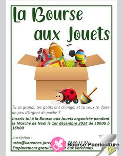 Photo de la bourse puericulture Bourse aux jouets communale