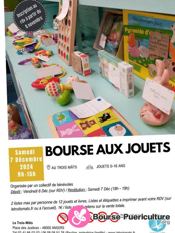 Bourse aux jouets du Trois-Mâts