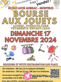 Photo de la bourse puericulture Bourse aux jouets - Ecole Lucie AUBRAC à MONTEUX