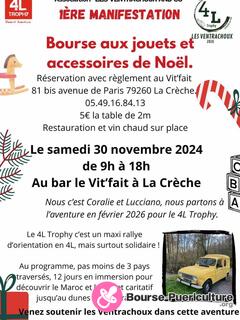 Bourse aux jouets et accessoires de Noël