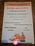 Bourse jouets et articles de puériculture